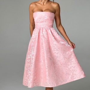 Saoirse Mi-Longue - Rose Poudré