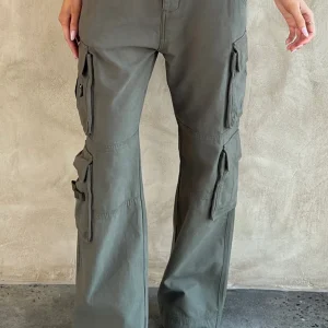 Tinashe Pantalon Cargo - Khaki