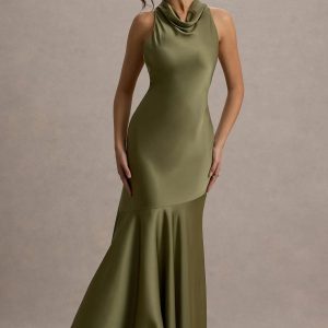 Ophélia Robe Longue - Émeraude